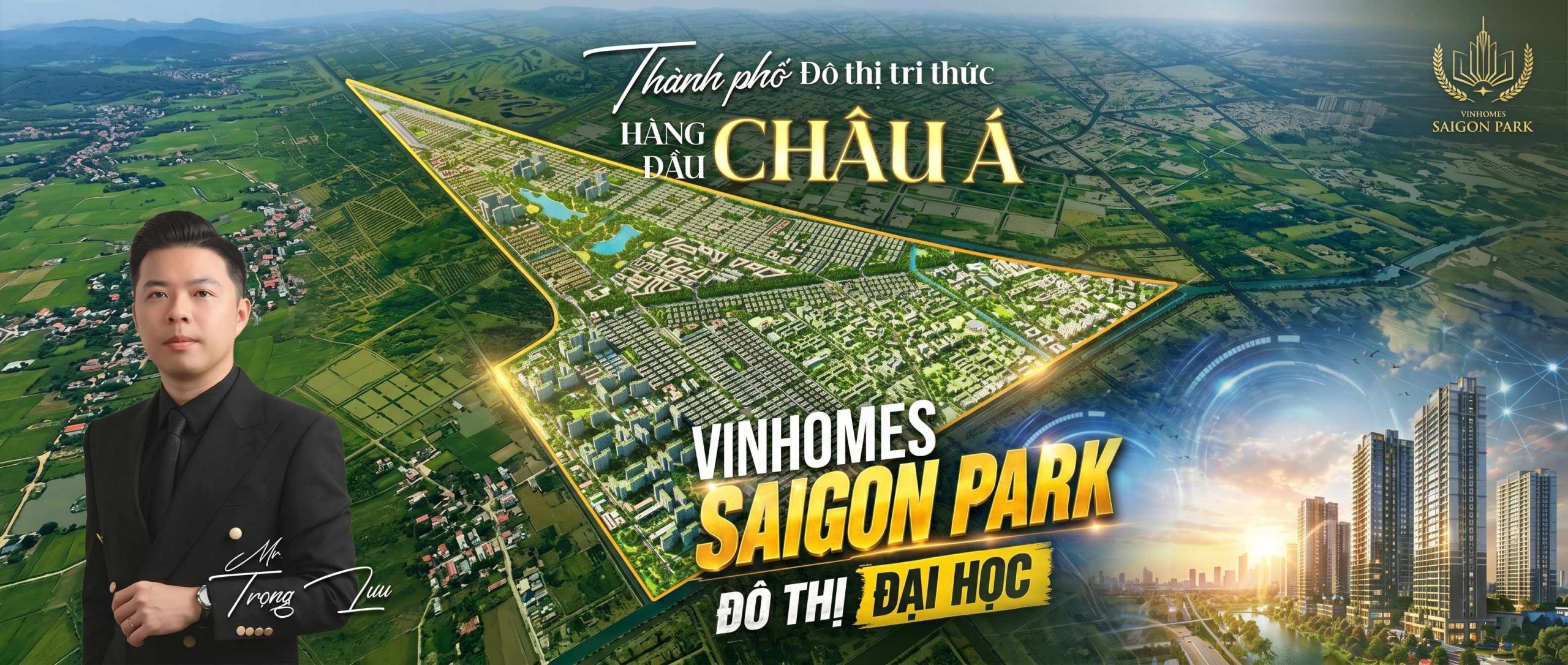 Vinhomes Saigon Park Hóc Môn – Lê Phước Trí tư vấn trực tiếp CĐT