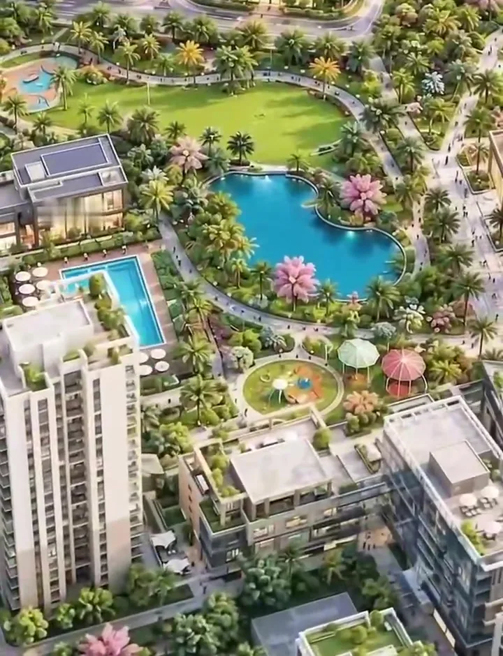 Công viên cây xanh nội khu Vinhomes Kỳ Hòa (phối cảnh minh họa)