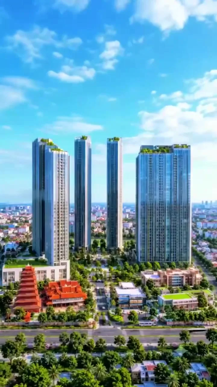 Tháp căn hộ Vinhomes Kỳ Hòa (phối cảnh minh họa)